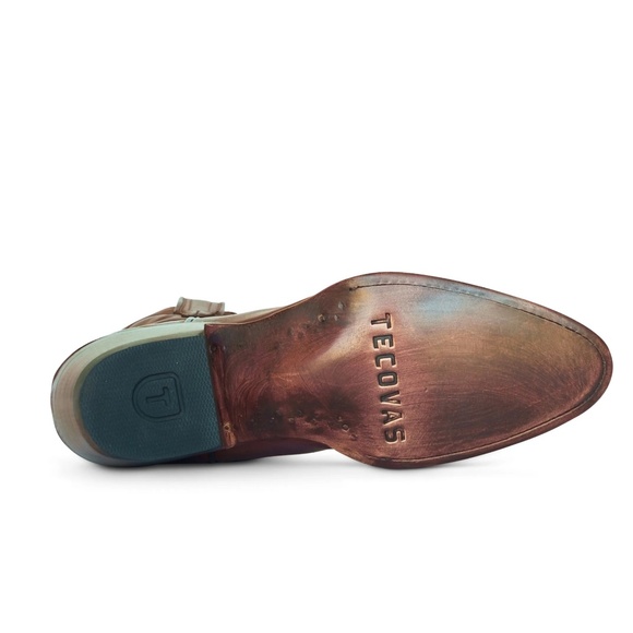 NWT TECOVAS The Penny - Womens in scotch goat color Size 12 DISCONTINUED  RARE - Picture 3 of 7